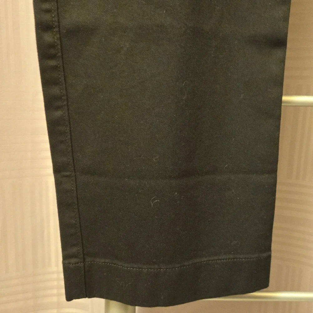 J.Crew Flex Slim Fit Chino Pants Mens 40x32 Black H3167 New With Tags